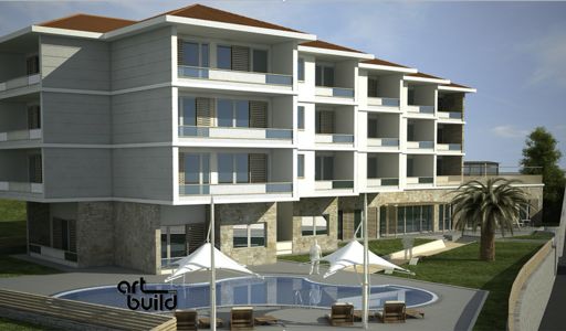 Земельный участок площадью 2381 кв.м. с видом на море, лот 1300