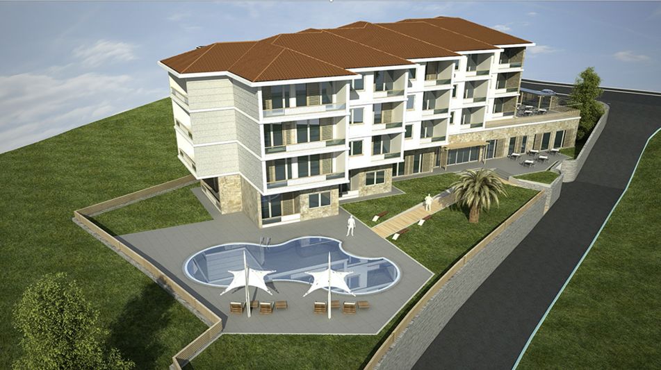 Земельный участок площадью 2381 кв.м. с видом на море, лот 1300