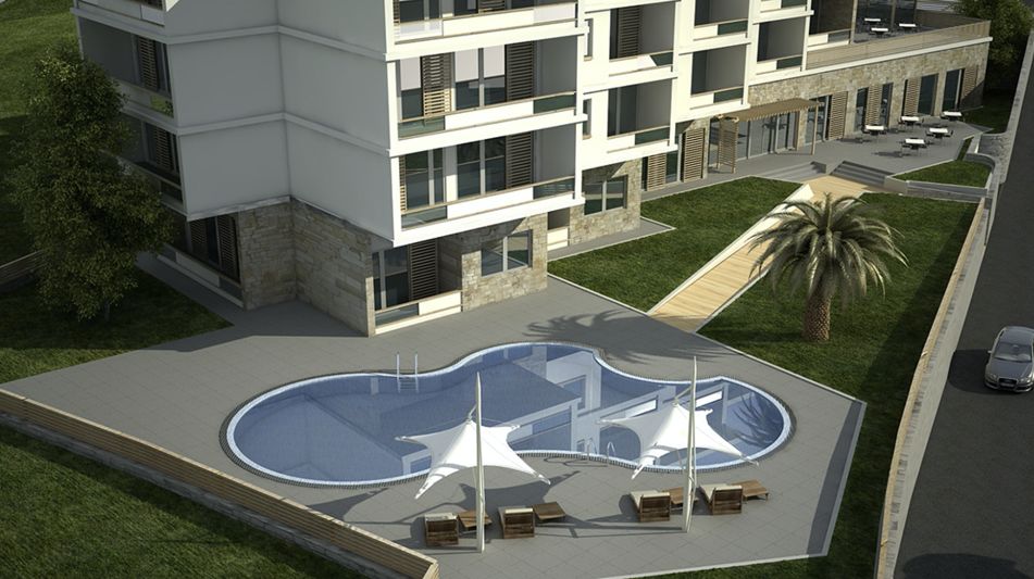 Земельный участок площадью 2381 кв.м. с видом на море, лот 1300