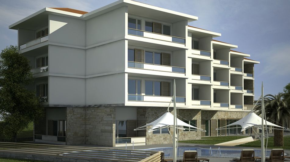 Земельный участок площадью 2381 кв.м. с видом на море, лот 1300