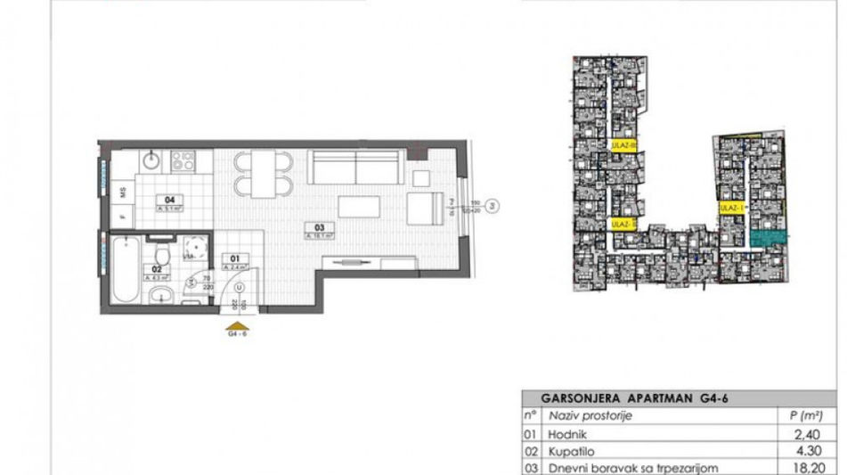 Квартира площадью 38 кв.м. с видом на море, лот 1286