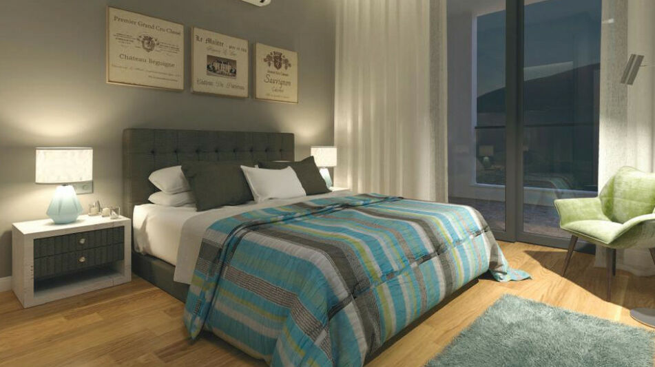 Квартира площадью 61 кв.м. с видом на море, лот 1299