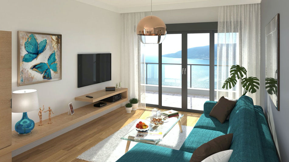 Квартира площадью 61 кв.м. с видом на море, лот 1299