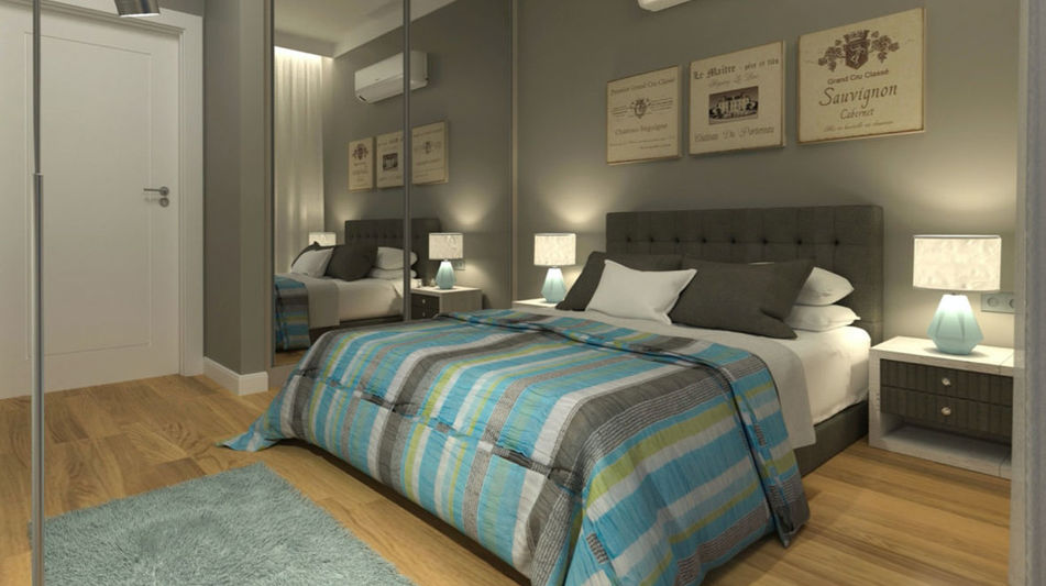 Квартира площадью 61 кв.м. с видом на море, лот 1299