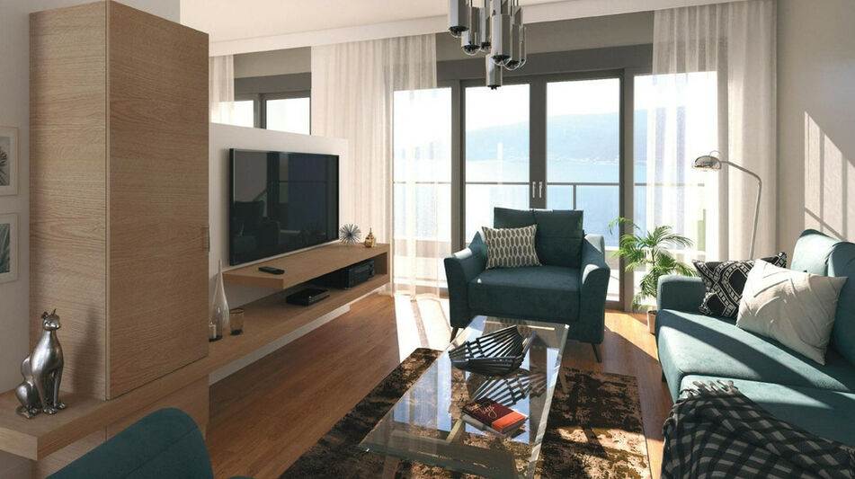 Квартира площадью 61 кв.м. с видом на море, лот 1299