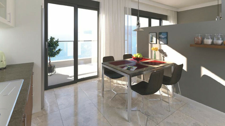 Квартира площадью 61 кв.м. с видом на море, лот 1299