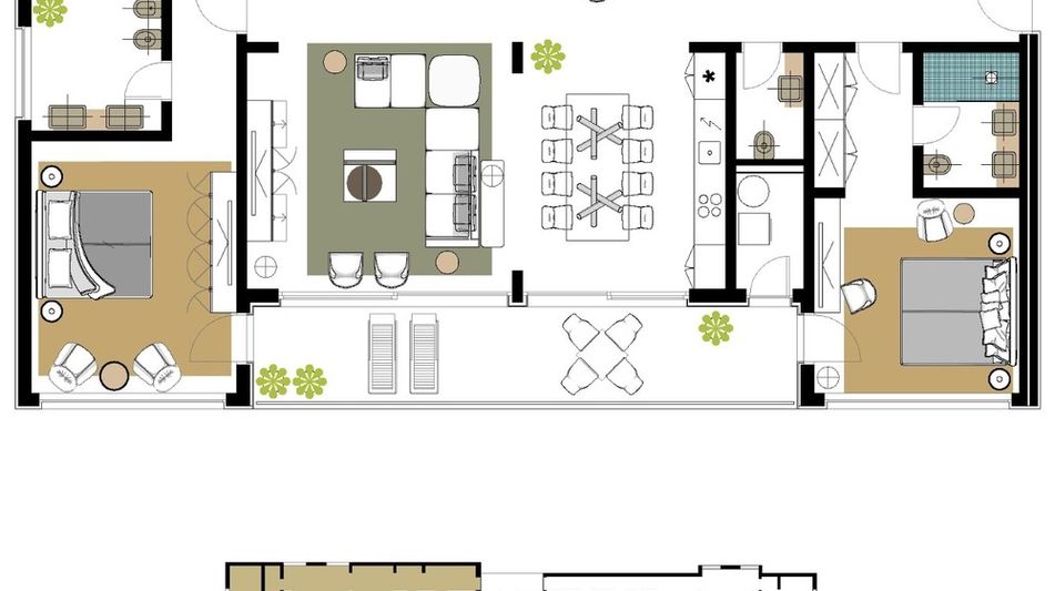 Квартира площадью 152 кв.м. с видом на море, лот 533