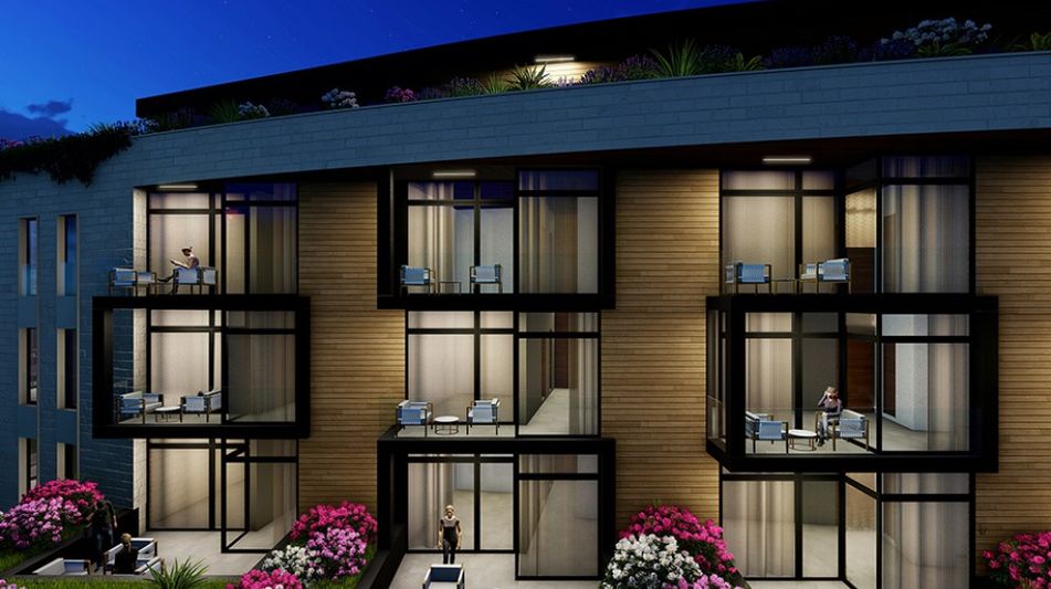 Квартира площадью 54 кв.м. с видом на море, лот 616