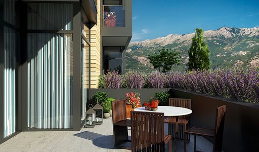 Квартира площадью 54 кв.м. с видом на море, лот 616