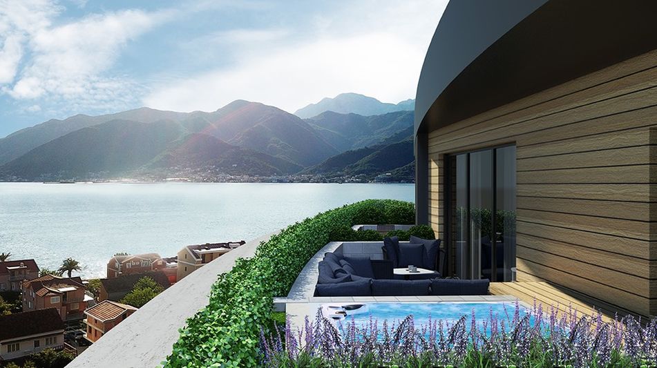 Квартира площадью 54 кв.м. с видом на море, лот 616