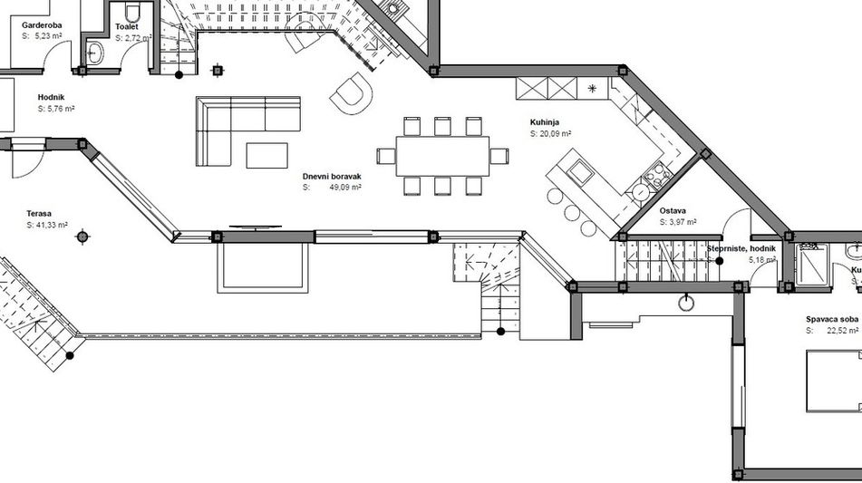 Дом площадью 240 кв.м. с видом на море, лот 626