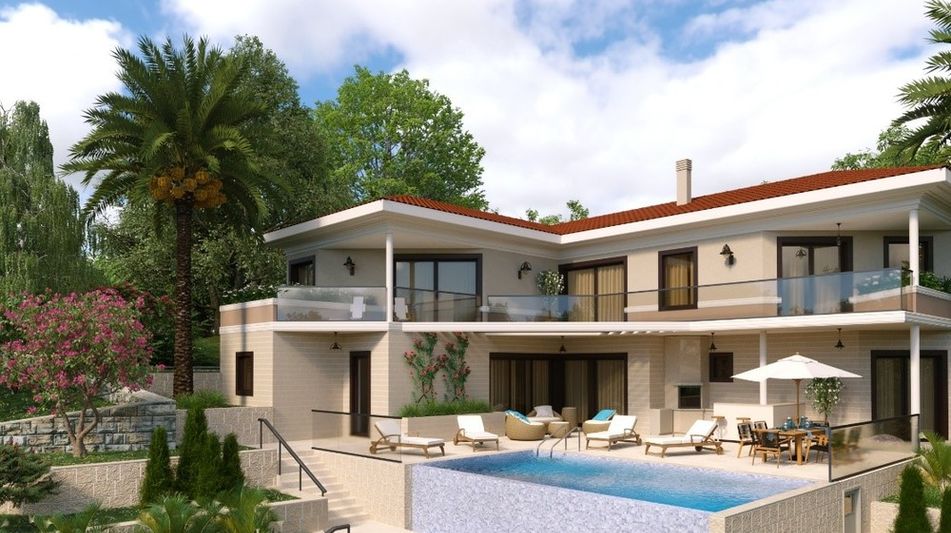 Дом площадью 280 кв.м. с видом на море, лот 627