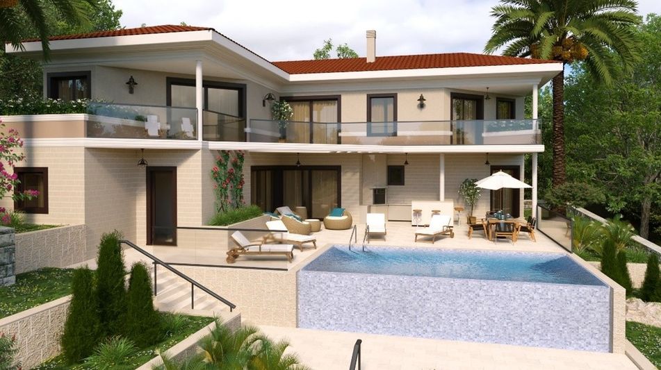 Дом площадью 280 кв.м. с видом на море, лот 627