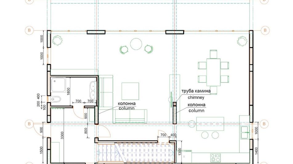 Дом площадью 330 кв.м. с видом на море, лот 645